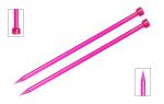 51198 Knit Pro Спицы прямые Trendz 8 мм/30 см, акрил, пурпурный, 2 шт.
