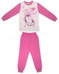 Пижама детская GР 02-050п (молочный/розовый)