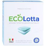 Таблетки для ПММ "ECOLOTTA" All-in-1 60 таб.+очист.1 шт