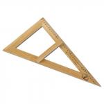 Треугольник  для классной доски (треугольник классный), деревянный 60*30*40см, прямоугольный, С364