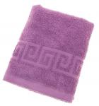 Махровое гладкокрашенное полотенце 40*70 см (Розовый)