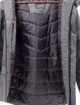 ДМ-201 Мужская утепленная куртка т.серый