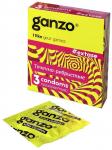Презервативы GANZO EXTASE (Точечно-ребристые, 3 шт. в упаковке)