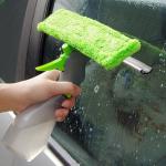 Щетка-водосгон для окон с распылителем Spray Window Cleaner