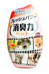 ST Shoushuuriki Жидкий дезодорант – ароматизатор для комнат против запаха домашних животных c ароматом фруктового сада 400 мл 1/18