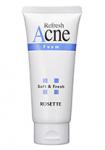 "Rosette" "Acne Foam" Пенка для умывания для проблемной подростковой кожи с серой, 120 гр. 1/48