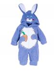 Комбинезоны для детей "Bunny with carrot grey"