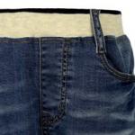 Капри джинсовые на резинке