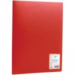 Папка "OfficeSpace" с 20 вкладышами, 15 мм., 500 мкм., красная, F20L3_280