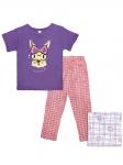 10833 пижама для девочек, фиолетовая