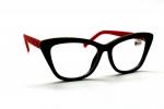 готовые очки t - 9014 черный красный