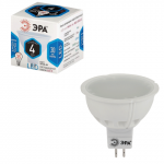 Лампа светодиодная ЭРА, 4(35)Вт, цоколь GU5.3,MR16,холодн. бел., 30000ч, LED smdMR16-4w-842-GU5.3