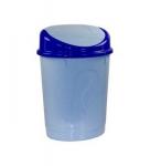 Контейнер для мусора овальный 12 л (голубой), (уп.6)