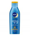 *NIVEA Освежающий солнцезащитный лосьон "Защита и прохлада" СЗФ 30, 200мл