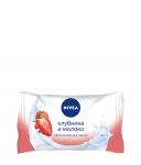 NIVEA Soap Увлажняющее мыло Клубника и молоко, 90г