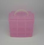 Коробка пластик R677 розовый