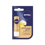 NIVEA Lip Care Бальзам для губ Ванильный десерт, 4.8г