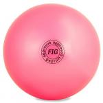 Мяч для худ. гимнастики (15  см, 280 гр)  розов. AB2803