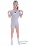Пижама детская ML-Потапыч (шорты) интерлок