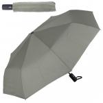 Зонт автоматический серый