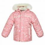 Зимняя куртка для девочки розовый 1002 Geburt*