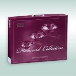 КПБ "Diamond Сollection" 2,0 с Евро (сатин; коробка) (диз.: wh 02)