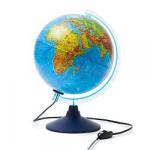 Глобус интерактивный  Земли физико-политический с подсветкой 250мм INT12500284