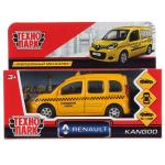 ТМ Технопарк. Машина металл "RENAULT KANGOO ТАКСИ" 12см, открыв. двери, инерц. в кор. в кор.2*36шт