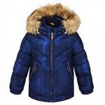 Зимняя куртка для мальчика синий 1018-2 Geburt*