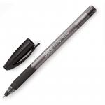 Ручка шариковая одноразовая неавтоматическая масляная Attache Glide Trio GP черная (толщина линии 0.5 мм)