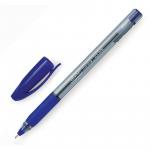 Ручка шариковая одноразовая неавтоматическая масляная Attache Glide Trio GP синяя (толщина линии 0.5 мм)