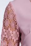 Блуза 085 "Ниагара", пыльный розовый