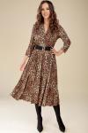 Платье Teffi style 1435 принт леопарда