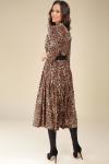 Платье Teffi style 1435 принт леопарда