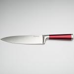 AK-2080/A Поварской нож из нержавеющей стали красная ручка "Burgundy" 8" (20,32 см) (72/12)