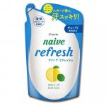 16963kr "naive" мыло жидкое для тела с ароматом цитрусовых (сменная упаковка), 380 мл.
