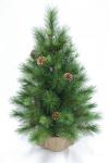 TOPAZ GREEN PINE с шишками в мешочке 90 см. Искусственная елка Forest Market .