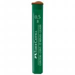 Грифели для механических карандашей Faber-Castell "Polymer", 12шт., 0,5мм, B, 521501