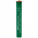 Грифели для механических карандашей Faber-Castell "Polymer", 12шт., 0,5мм, HB, 521500