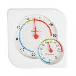 INBLOOM Термометр мини, измерение влажности воздуха, квадратный, 7,5x7,5см, пластик, блистер