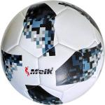 C28673-2 Мяч футбольный "Meik-MK-032-Telstar", 3-слоя  PVC 2.3, 340 гр, машинная сшивка