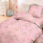 Постельное белье в детскую кроватку 1285/2 Мамонтенок розовый ГОСТ