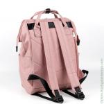 Женский текстильный рюкзак Anello АТ-В2261 Персиковый8