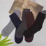 Набор носков мужских тёплых Colloista "Однотонные" (5 пар), размер 27-29