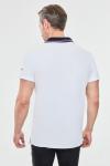 Белая мужская футболка поло Red-n-Rock's 65M-RR-497/3