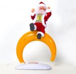 Музыкальная игрушка Дед Мороз на месяце SD235