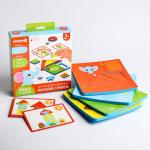 Детский развивающий игровой набор "Маленький строитель" EVA+карточки