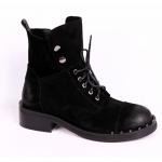 0Z0278-03-1А черный (Нат.кожа/Байка) Ботинки женские