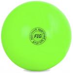 Мяч для худ. гимнастики (15 см, 280 гр)  зелёный GC 01