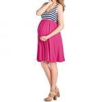 Платье для беременных в полоску K6116